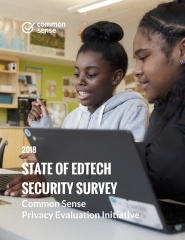 2018 EdTech Security Survey report cover image